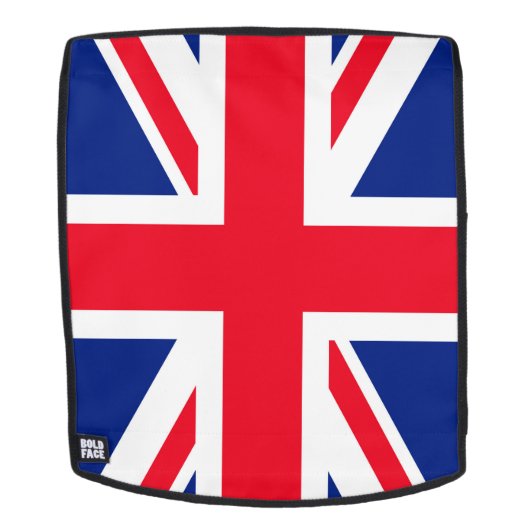 United Kingdom Jack Flag Rucksack (Abnehmbare Front)