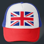 United Kingdom Jack Flag Truckerkappe<br><div class="desc">United Kingdom Jack Flag</div>