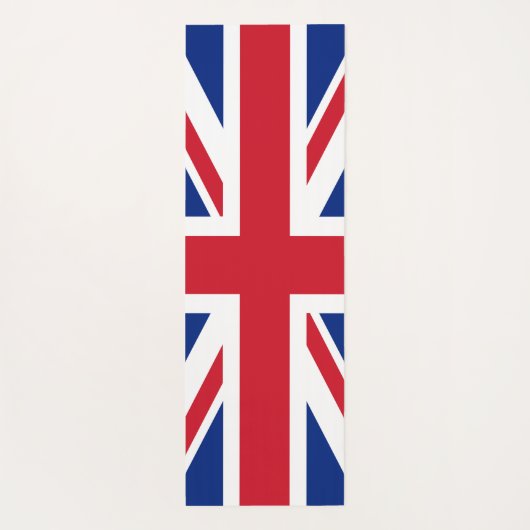 United Kingdom Jack Flag Yogamatte (Rückseite)