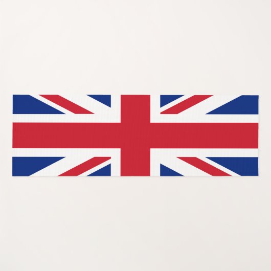 United Kingdom Jack Flag Yogamatte (Vorderseite (Horizontal))