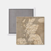 United Kingdom Map von Arrowsmith Magnet (Vorderseite/Rückseite)