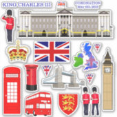 United Kingdom Souvenir Contour Sticker (Vorderseite)