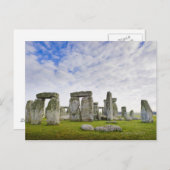 United Kingdom, Stonehenge Postkarte (Vorne/Hinten)