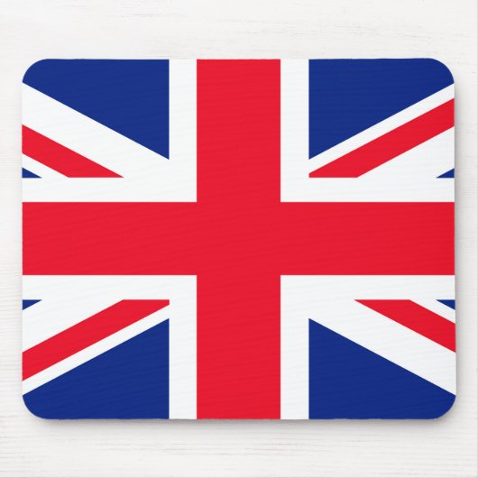 United Kingdom Union Jack Flag Mousepad (Vorne)