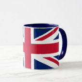 United Kingdom Union Jack Flag Personalized Mug Tasse (VorderseiteRechts)