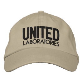 United Laboratories bestickte, anpassbare Cap-Hat Bestickte Baseballkappe