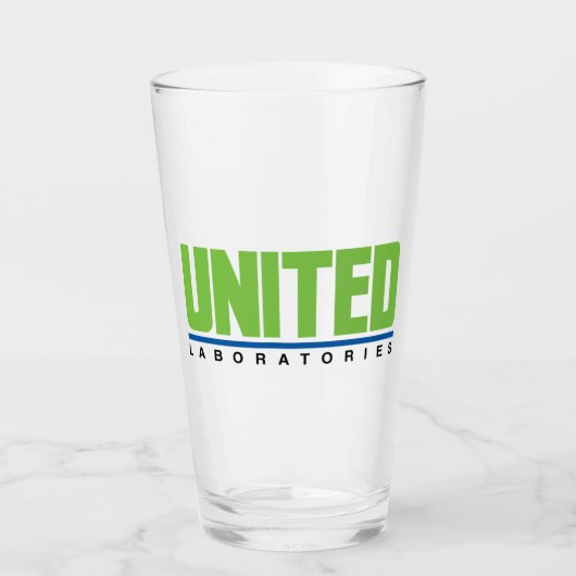United Laboratories Beverage Glass Glas (Vorderseite)