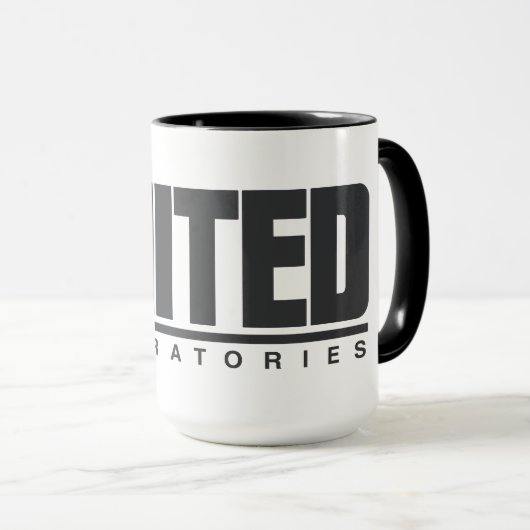 United Laboratories Keramik 15 oz Tasse (VorderseiteRechts)