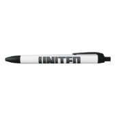 United Laboratories Logo Black Ink Pen Kugelschreiber (Oberseite)