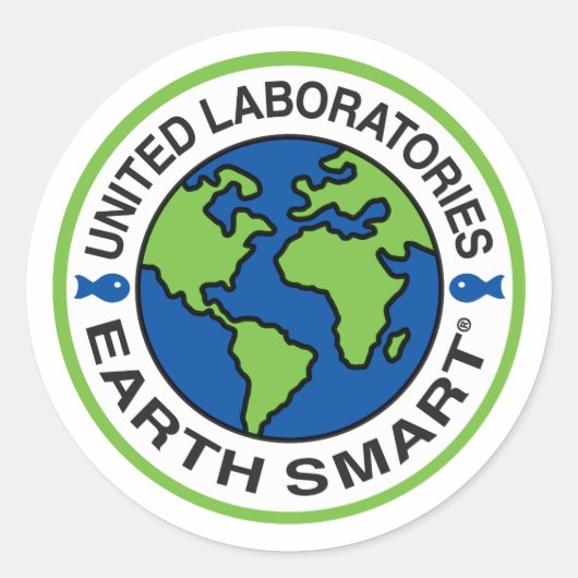 United Laboratories Round Stickers and Labels (Vorderseite)