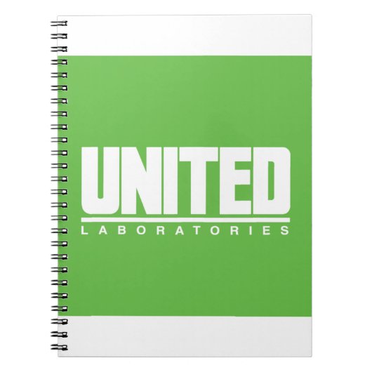 United Laboratories Spirituosen Notebook Notizblock (Vorderseite)