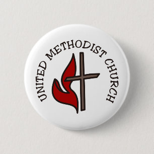 United Methodics Church Button