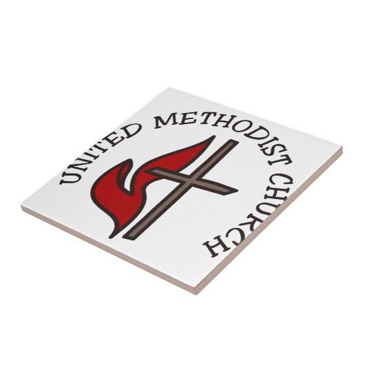 United Methodics Church Fliese (Seite)