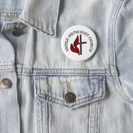 United Methodist Church Button (Beispiel)