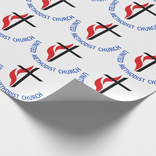 United Methodist Geschenkpapier (Ecke)