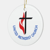 United Methodist Keramik Ornament (Links)