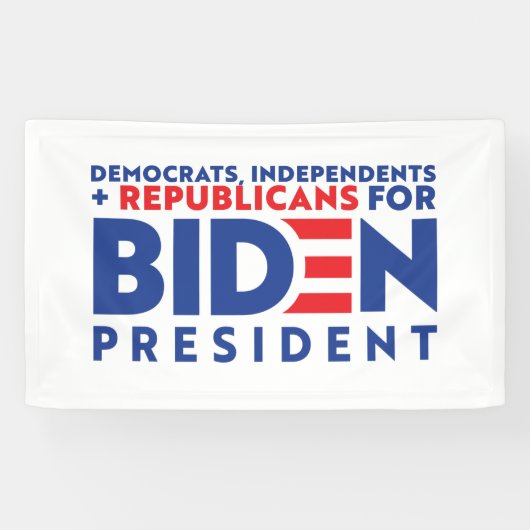 United mit Biden-Banner Banner (Horizontal)