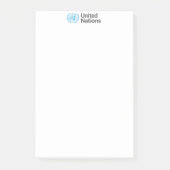 United Nations Post-it Klebezettel (Vorderseite)