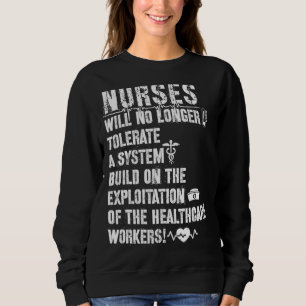 United Nurses März Million Nurse März 12. Mai 2022 Sweatshirt