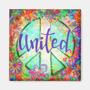 "United" ONE WORD Inspirivity Magnet
