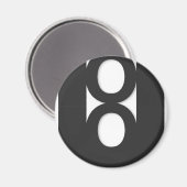 United Opt Out Logo-Magnet Magnet (Vorderseite/Rückseite)