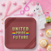 United Pride Future Paper Plate Pappteller (Party)
