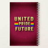 United Pride Future Spiral Notebook Notizblock (Rückseite)