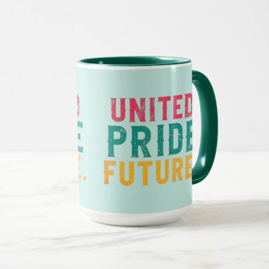 United Pride Future Tasse (VorderseiteRechts)