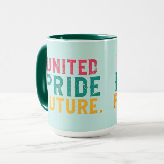 United Pride Future Tasse (Vorderseite Links)