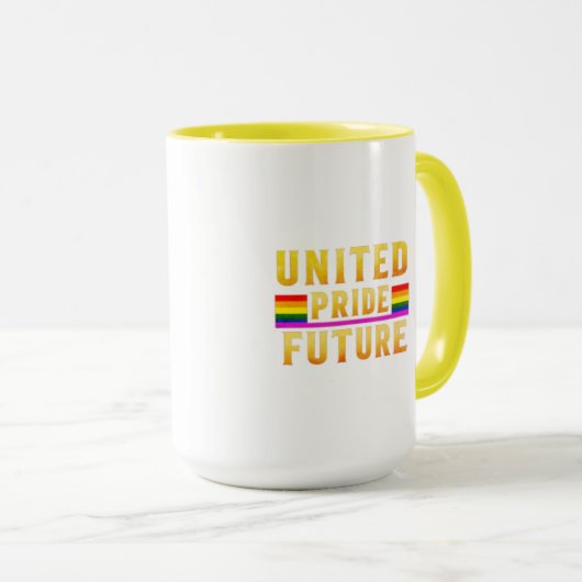United Pride Future Tasse (VorderseiteRechts)