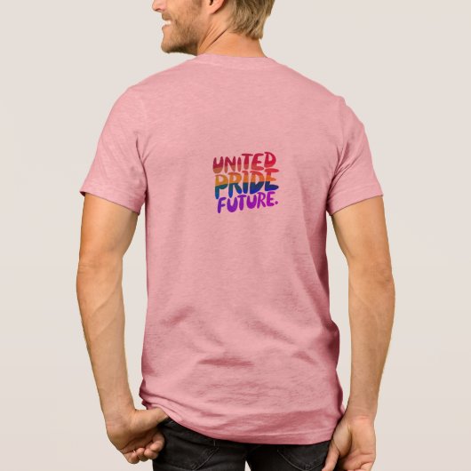 United Pride Future Tri-Blend Shirt (Rückseite)