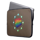 United Pride Proud Future Laptopschutzhülle (Vorderseite Links)