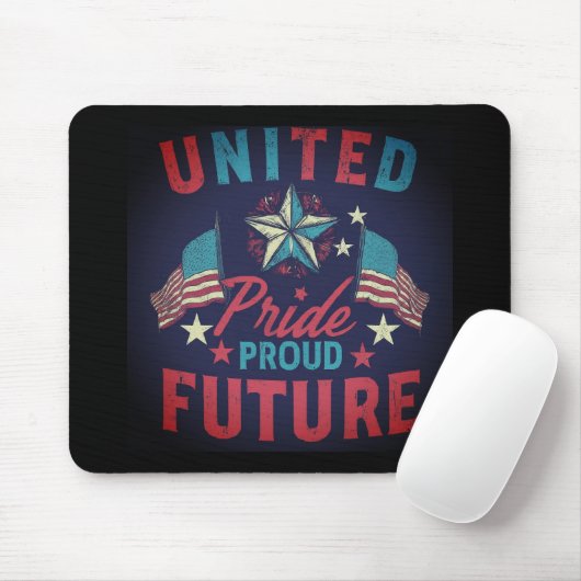 United Pride Proud Future Mousepad (Mit Mouse)