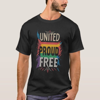 United Proud Free T-Shirt