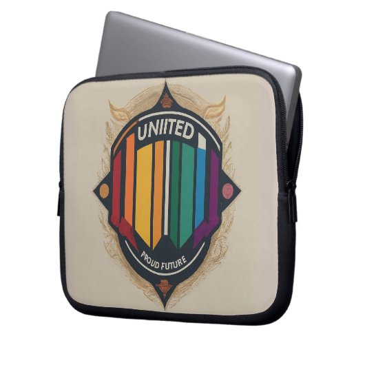United Proud Future Laptopschutzhülle (Vorderseite Links)