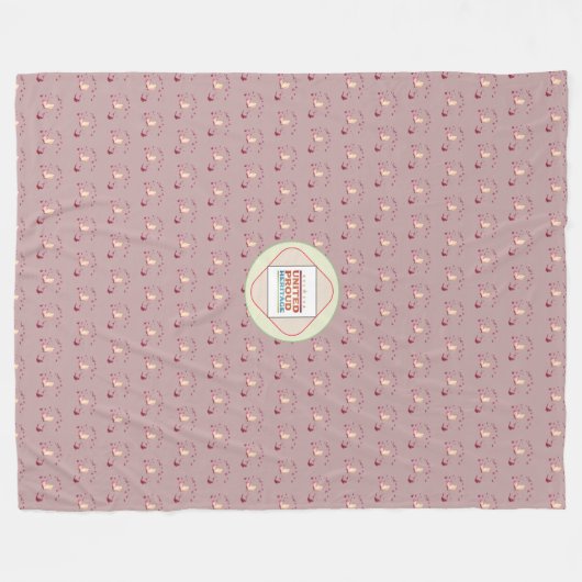 United Proud Heritage Fleecedecke (Vorderseite (Horizontal))