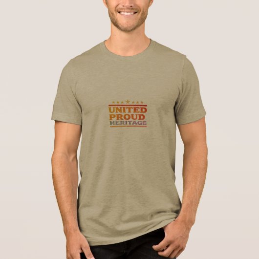 United Proud Heritage Tri-Blend Shirt (Vorderseite)