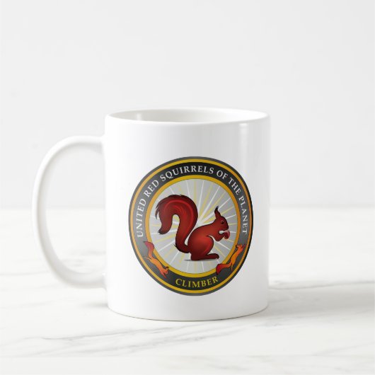 UNITED RED SQUIRRELS KAFFEETASSE (Links)