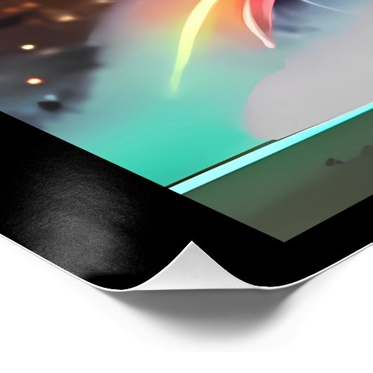 United Space Invasion Force Poster (Ecke)