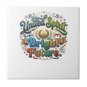 United Spirit Bright Future T-Shirt Fliese