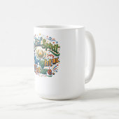 United Spirit Bright Future T-Shirt Kaffeetasse (VorderseiteRechts)