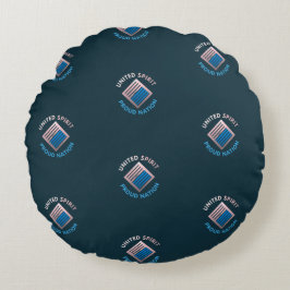 United Spirit Proud Nation Rundes Kissen