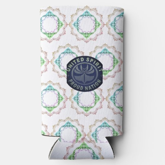 United Spirit Proud Nation Selters Dosenkühler (Rückseite)