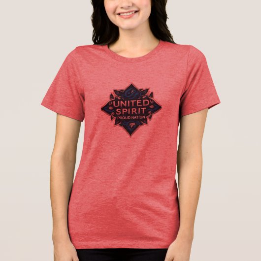 United Spirit Proud Nation T - Shirt (Vorderseite)