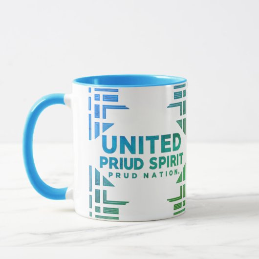 United Spirit Proud Nation Tasse (Links)