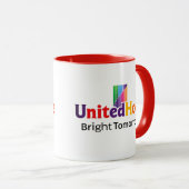 United Spirit Proud Nation Tasse (VorderseiteRechts)
