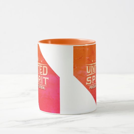 United Spirit Proud Nation Tasse (Zentrum)