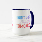 United Spirit Proud Nation Tasse (VorderseiteRechts)