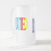 United Squared Mattiert Tasse (Vorderseite Links)