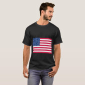 United Staat America US Flag T-Shirt (Vorne ganz)